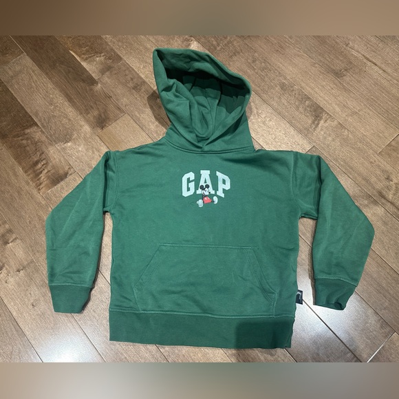 Disney Other - 🎉BUNDLE 10 for $20🎉 GAP Mickey Mouse Green Hoodie with Logo